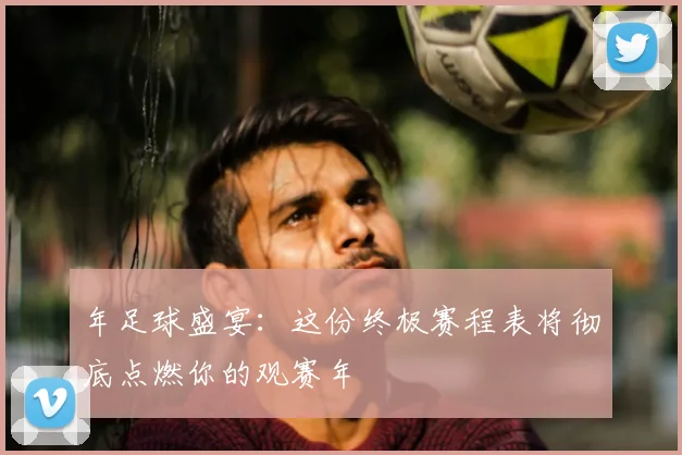 年足球盛宴:这份终极赛程表将彻底点燃你的观赛年